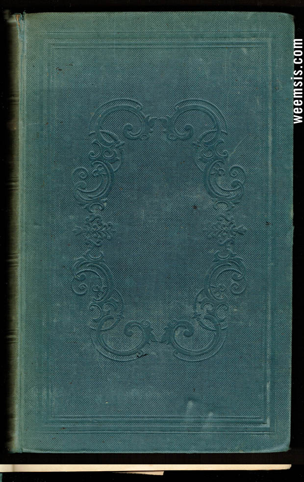 Job and His Times book cover outside - Patriarchal Age by Thomas Wemyss - 1839