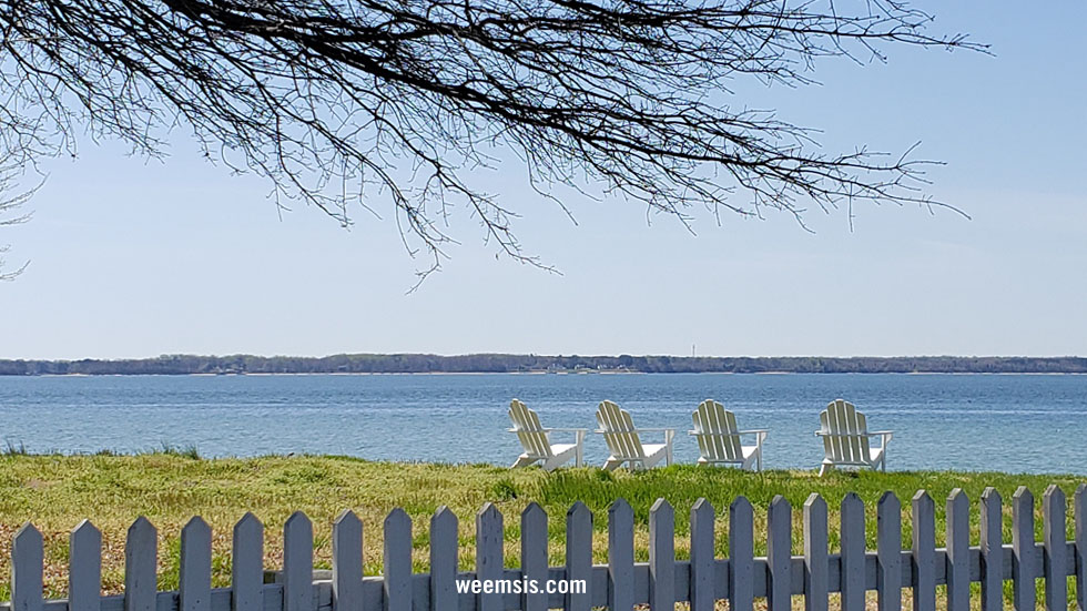 Water view from Weems Village in Virginia